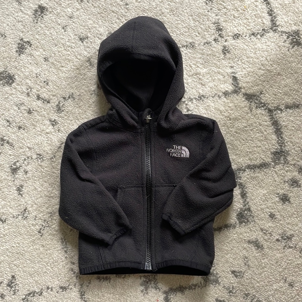 The North Face fleece zip up jacket